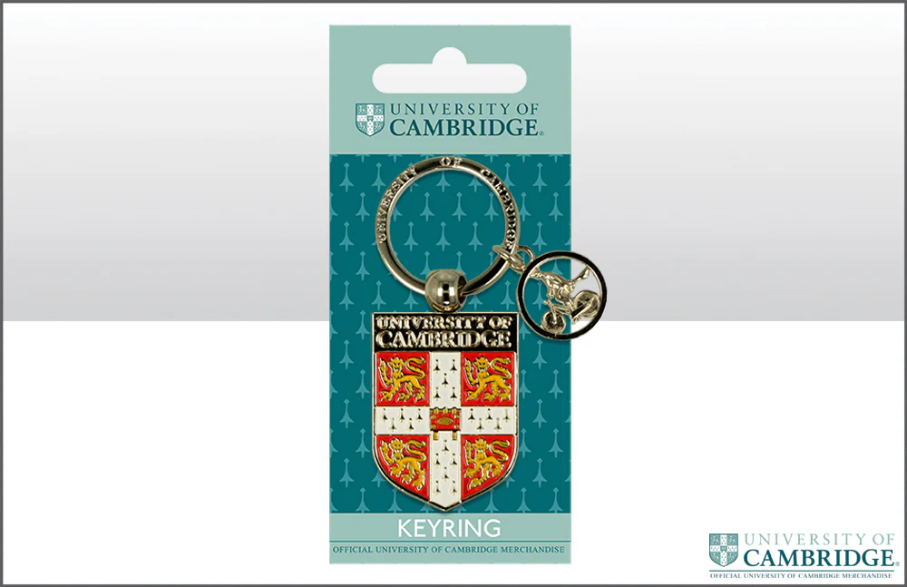 Cambridge University Shield Don Charm Keyring