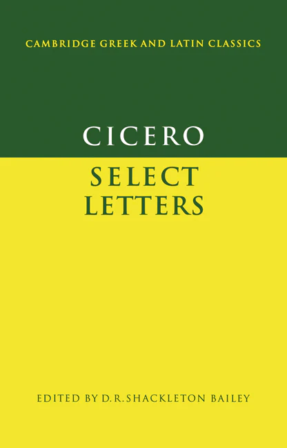 Cicero: Select Letters