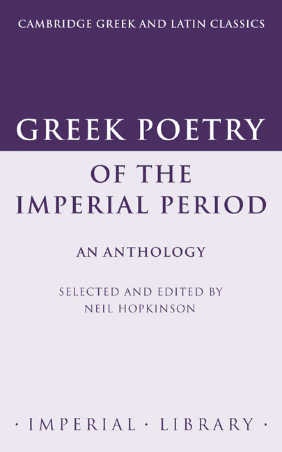 Greek Poetry of the Imperial Period
