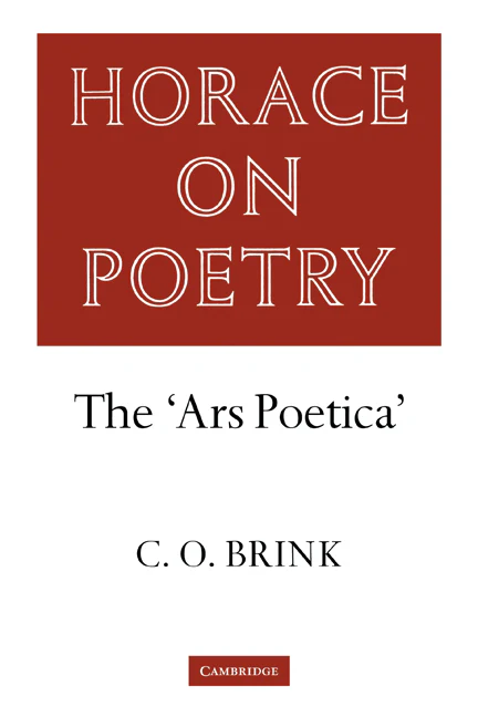 Horace on Poetry