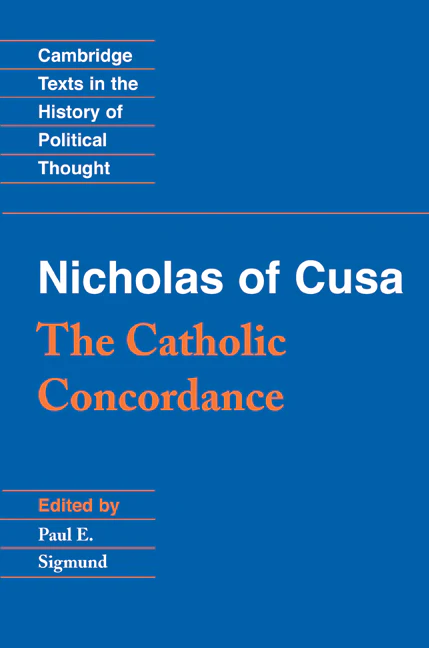 Nicholas of Cusa: The Catholic Concordance