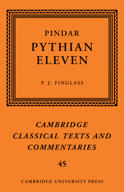 Pindar: 'Pythian Eleven'
