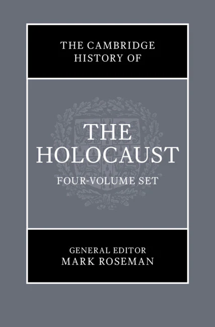 SALE The Cambridge History of the Holocaust 4 Volume Hardback Set