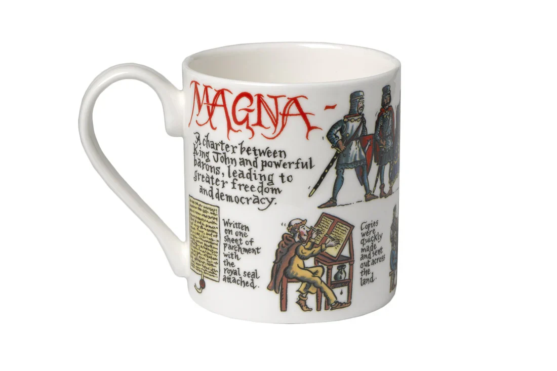 SALE Magna Carta Mug (damaged)