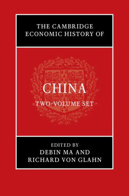 SALE The Cambridge Economic History of China: Two Volume Hardback Set