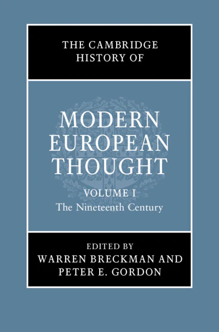 SALE The Cambridge History of Modern European Thought Volume 1: The Nineteenth Century