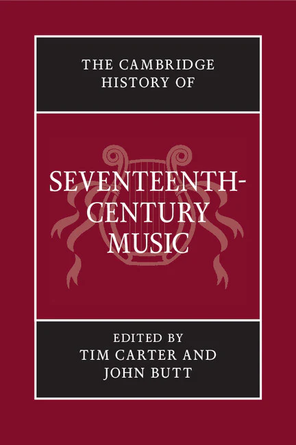 SALE The Cambridge History of Seventeenth-Century Music