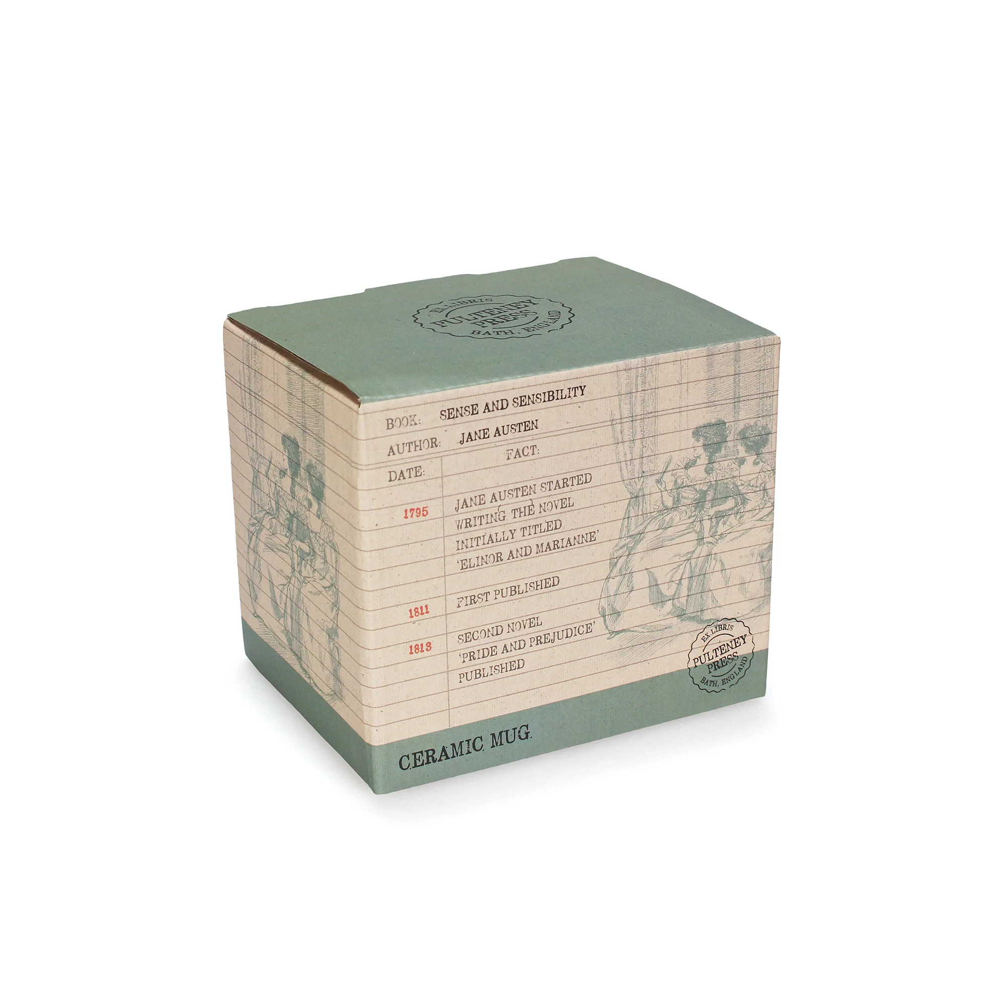Sense and Sensibility Jane Austen Mug - Image 3
