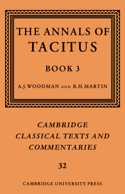 The Annals of Tacitus: Book 3
