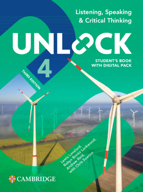 Unlock Level 4 Listening, Speaking and Critical Thinking Student's Book with Digital Pack 3rd Edition