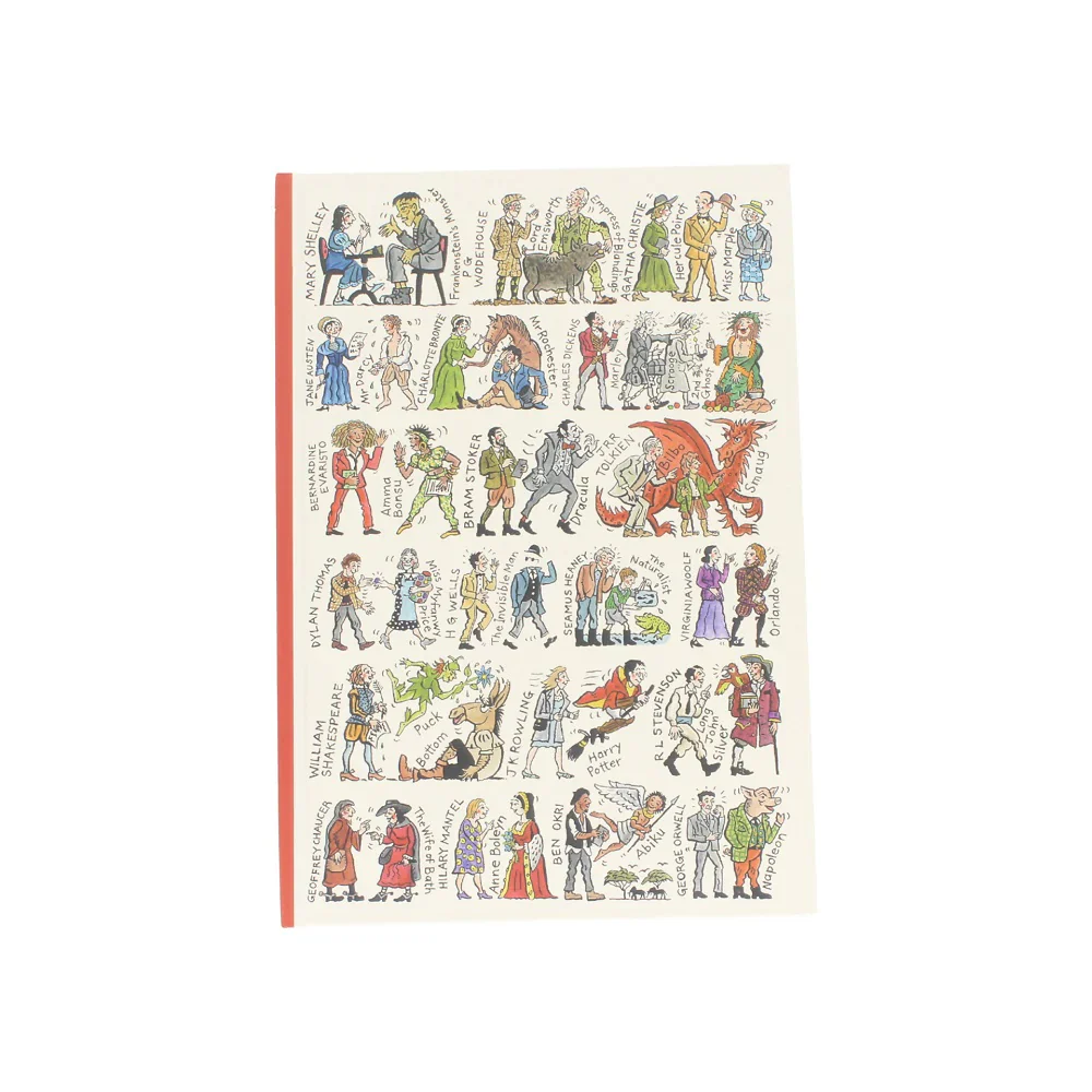 Writers and Characters Notebook